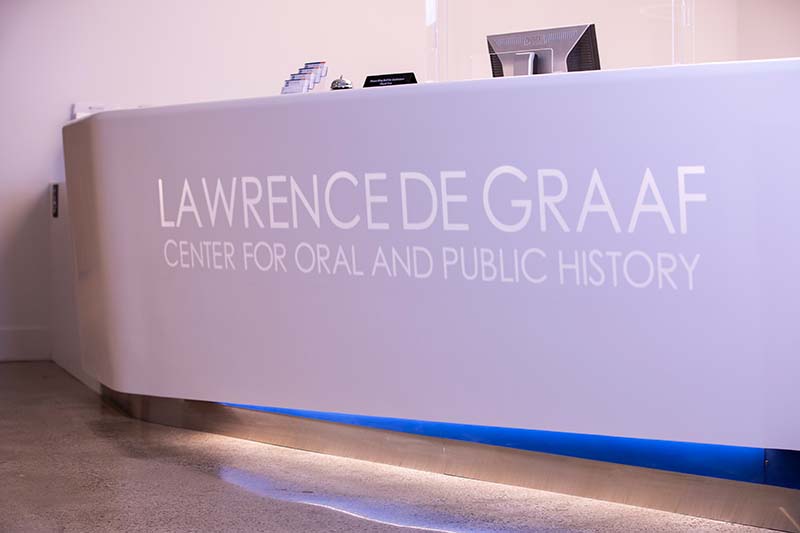 Lawrence de Graaf Center for Oral and Public History